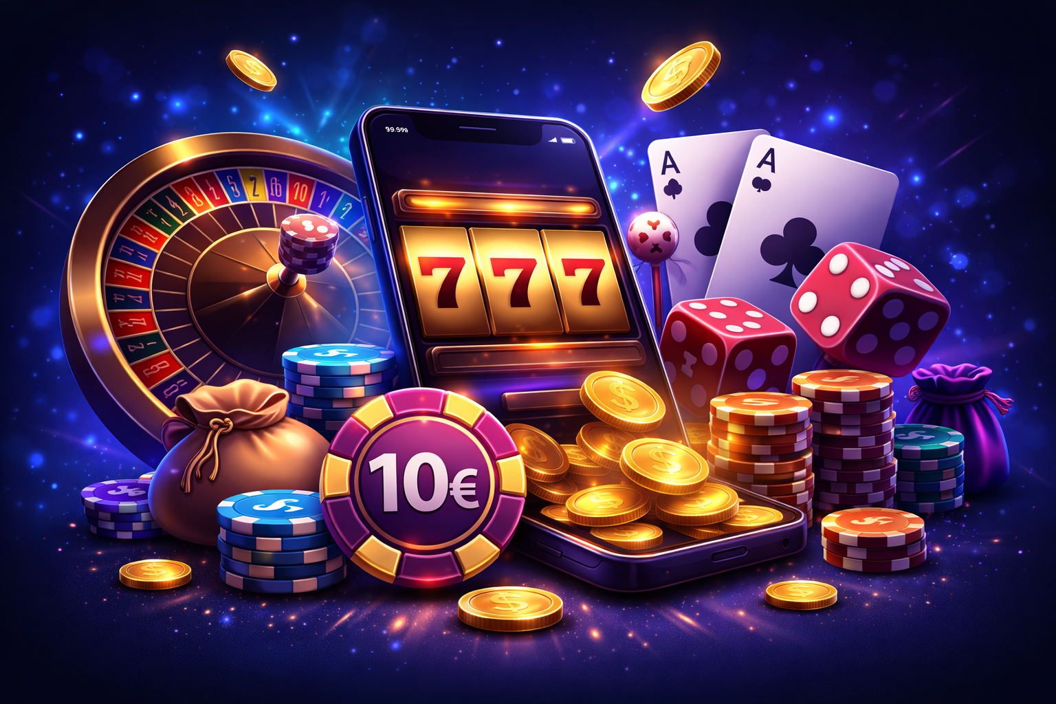 Kasína s vkladom 10 eur